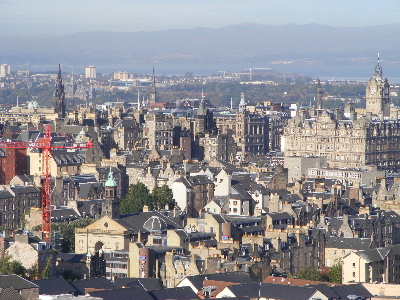 Old Town rooftops, Edinburgh